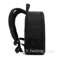 Vidéo extérieure vidéo étanche du sac d'appareil photo numérique imperméable sac à dos